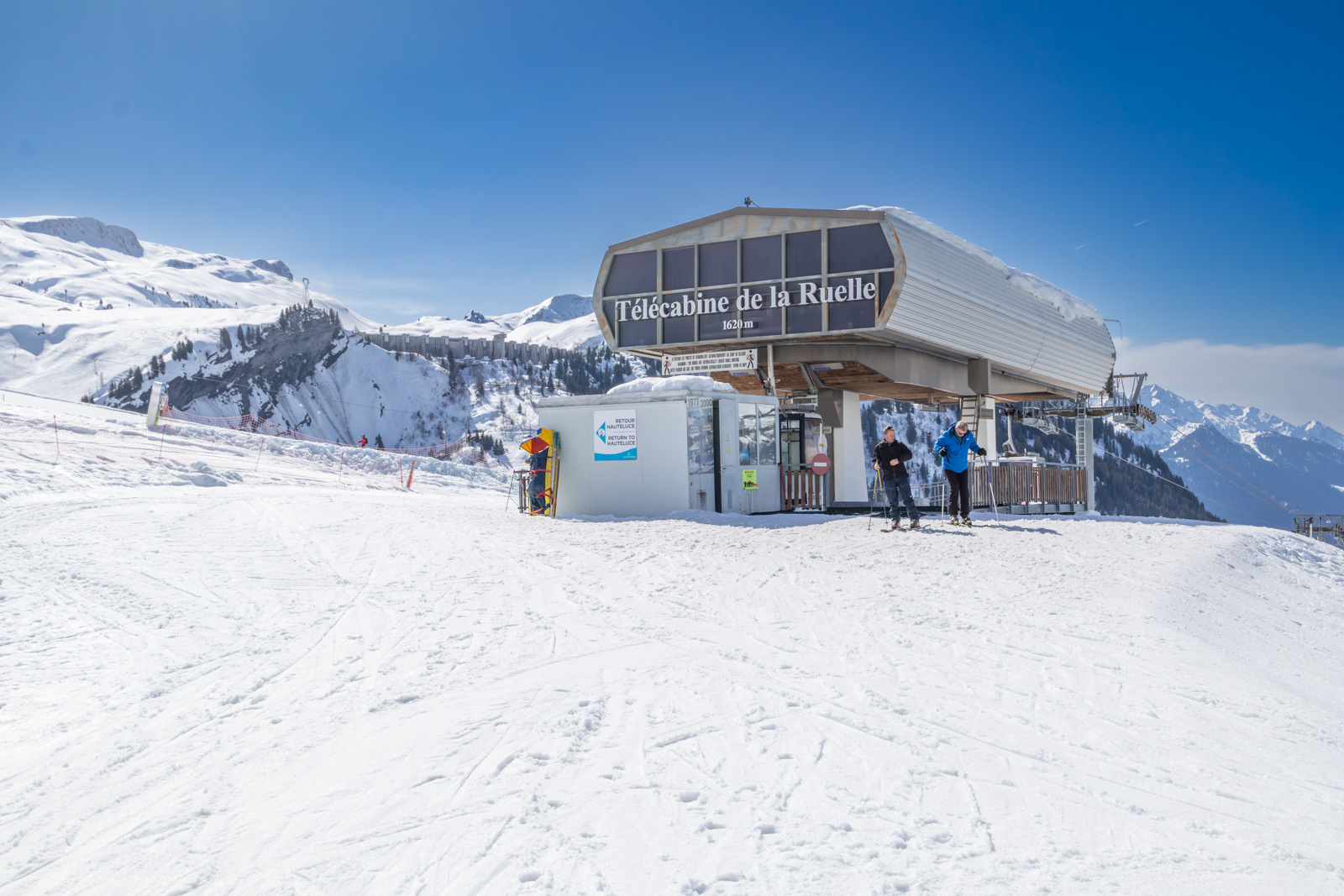 The top of Telecabine de la Rouelle  